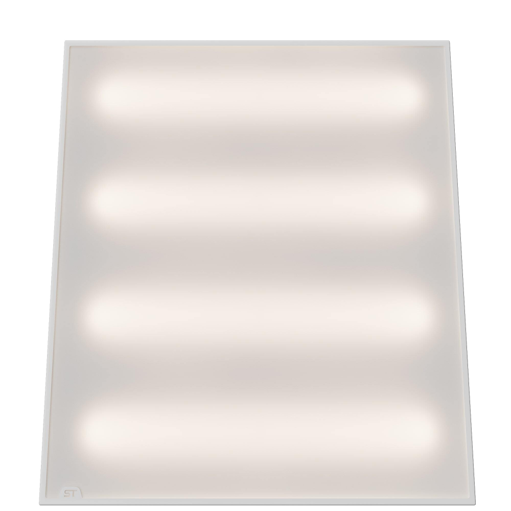 STP-A-1001-O-36-4K-40 Свет-к ДВО ST Luce STANDART IP40 595*595*40мм 36Вт 4200лм 4000К опал(Армстронг Коммерческое освещение