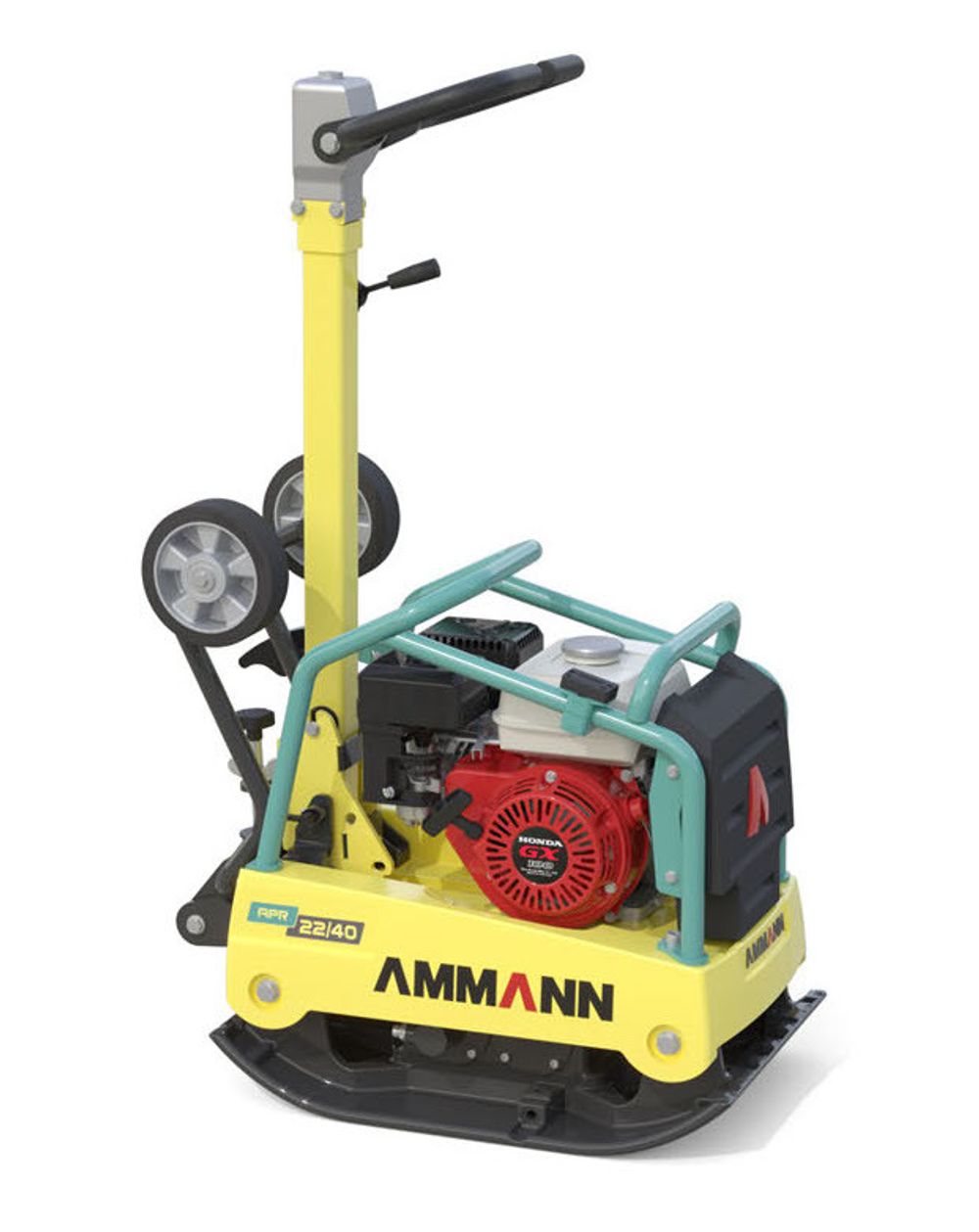 Виброплита бензиновая Ammann APR 22/40 (Honda GX160 / 109 кг) руч/пуск, 400 мм