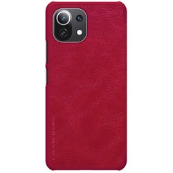 Кожаный чехол-книжка Nillkin Leather Qin для Xiaomi Mi 11 Lite