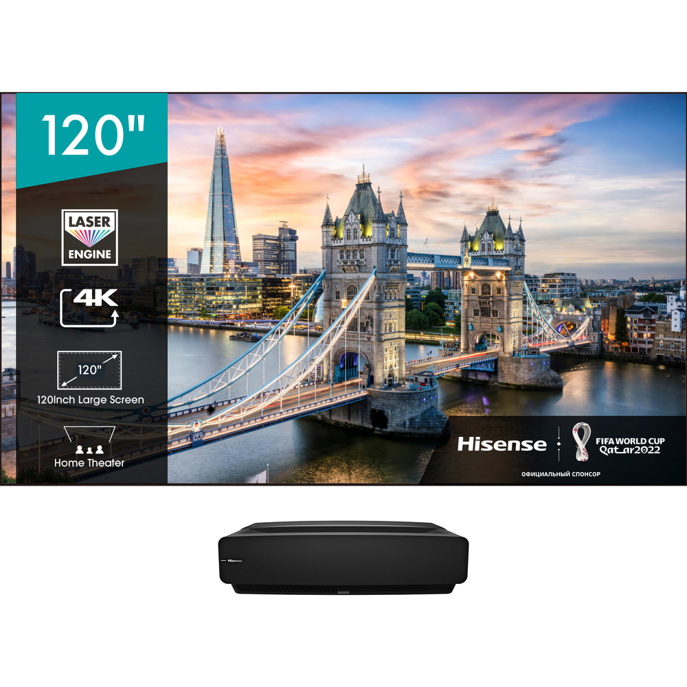 Телевизор Hisense Laser TV 120L5G 120" 4K UHD Smart TV
