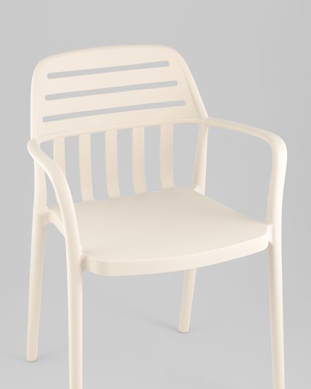 Стул Siena пластик бежевый