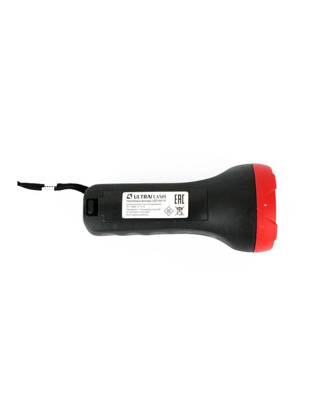 Фонарь LED16014 1 + 4SMD LED 2 реж. 1XR6 пласт блист-пакет Ultraflash 14253