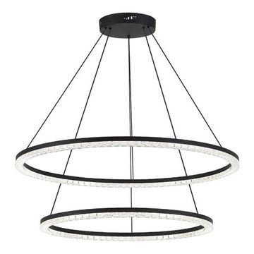 Подвесной светильник 2*96W 4000K SL1018.403.02 чёрный Euclidics ST-Luce