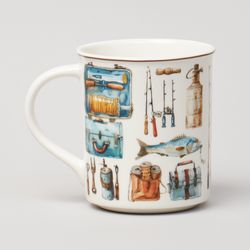 КРУЖКА LEFARD "РЫБАЛКА" 460 МЛ