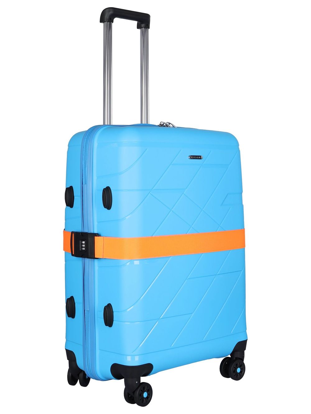 Чемодан 463 / С ремнем / Полипропилен