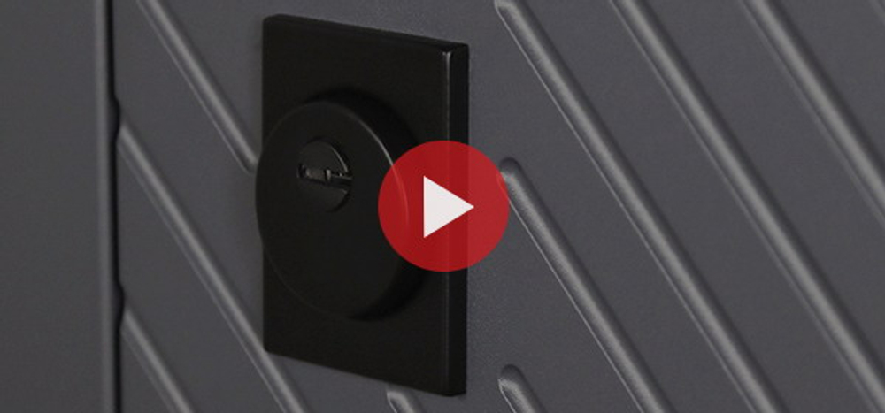 Стальная дверь "Бастион" с зеркалом (биометрический замок)