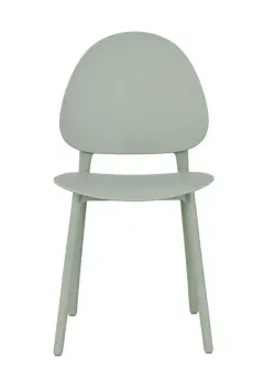 "Апероль" стул пластиковый, цвет серо-зеленый