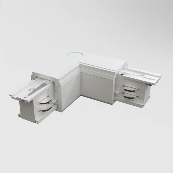 Коннектор угловой внутренний Trinity белый Technical tra005cl-31w-r