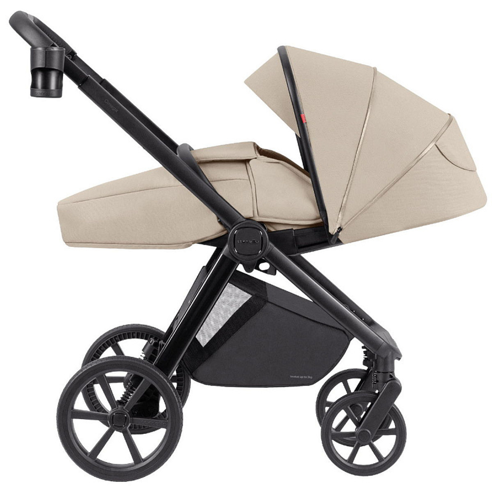 Коляска 3 в 1 Carrello Omega Plus CRL-6540 и автокресло Nova DK791 Black Line Solar Beige