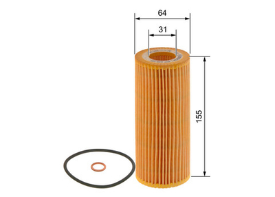 BOSCH - 1457429185-BOC - Oil Filter