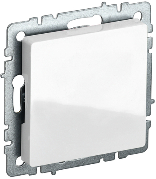 BRITE Заглушка с суппортом МЗ10-БрБ белый IEK