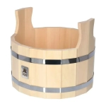 Ушат «Шайка», 15 л, система регулировки обручей липа «Банные штучки», упаковка коробка