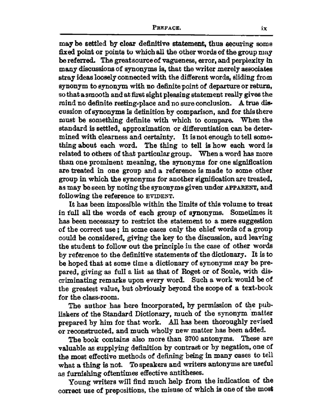 English synonyms and antonyms | James Champlin Fernald