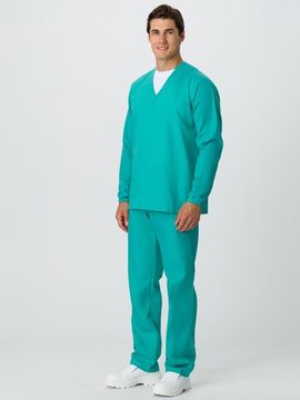 Костюм мужской "ХАССП-База" (бирюзовый)