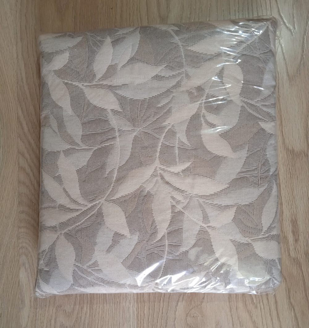 Покрывало жаккардовое двухстороннее Нежность 2663-18 беж,серый 2.0 (180х200)