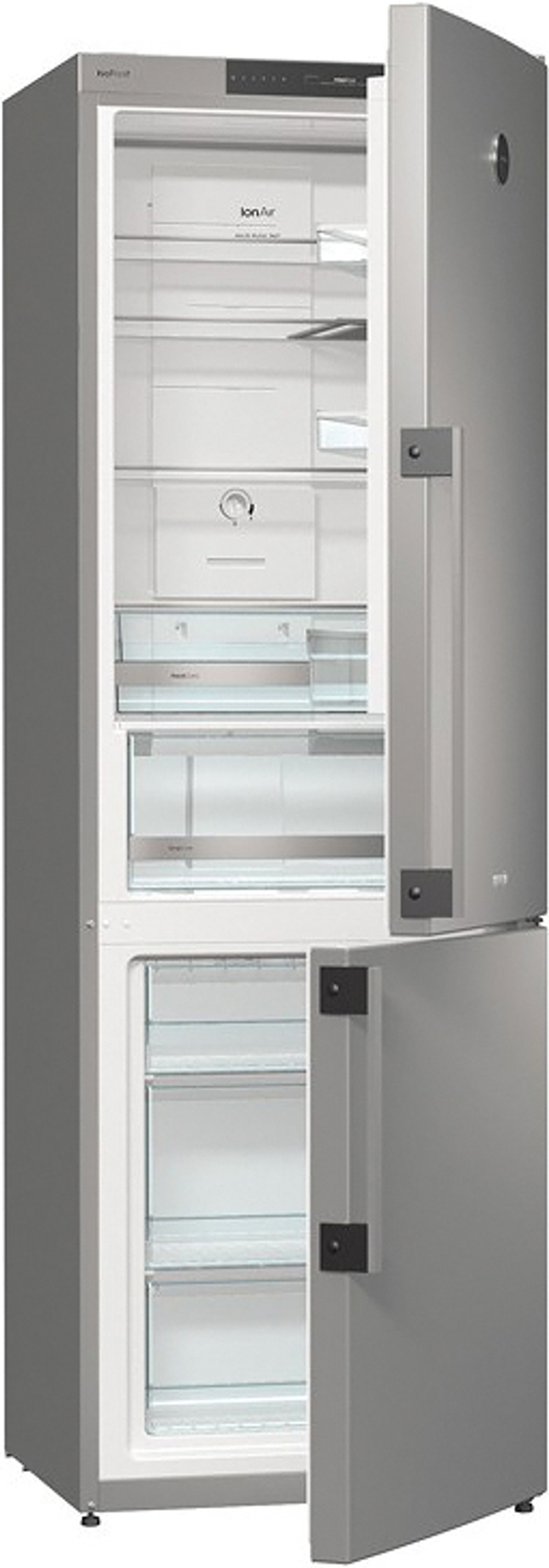 Отдельностоящий двухкамерный холодильник Gorenje NRK 61 JSY2X