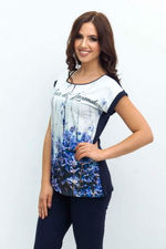 [m]Пижама женская "МЕЛИНА" футб+штаны КЖ 0172