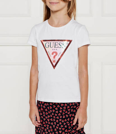 Футболка Guess - белый(K4RI31 K6YW1)