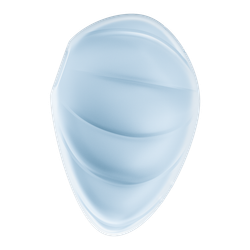 Вакуумный стимулятор клитора Satisfyer Cloud Dancer, голубой