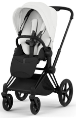 Коляска Cybex Priam V Matt Black Style Collection 2 в 1 Off White