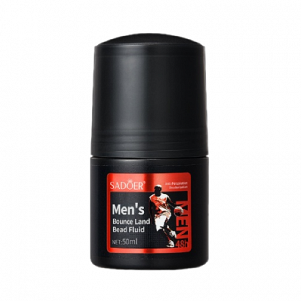 Sadoer Men`s Anti-Perspiration, 50ml - Роликовый дезодорант мужской (Бергамот, ирис, пачули)