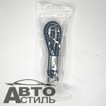 Брелок для ключей Кожа искуст ПЛЕТЕНКА  ШЕВРОЛЕТ\CHEVROLET с отверткой X103-CHV (в уп)