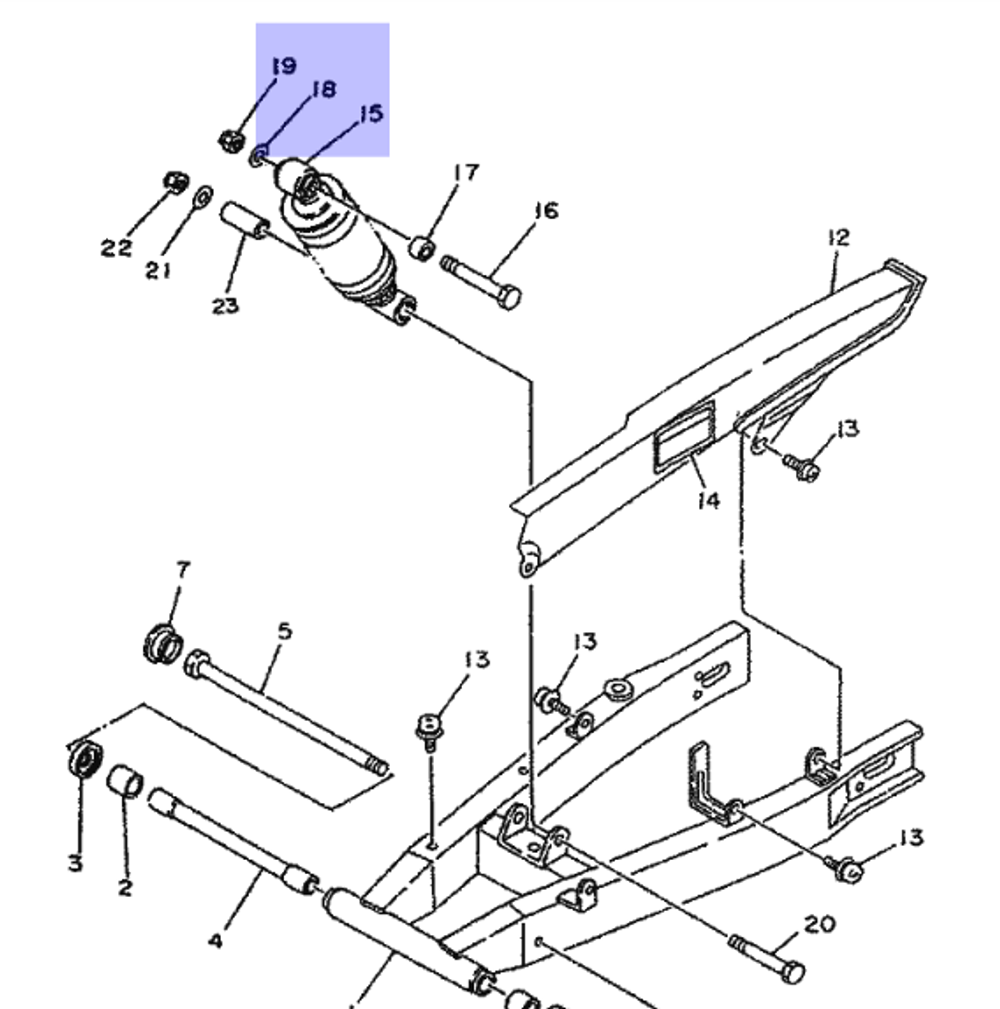 Шайба для мототехники Yamaha 902091022900
