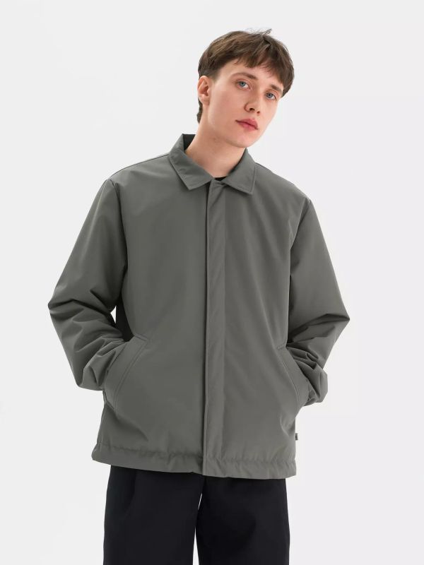 Куртка Коуч утепленная хаки - фото 3