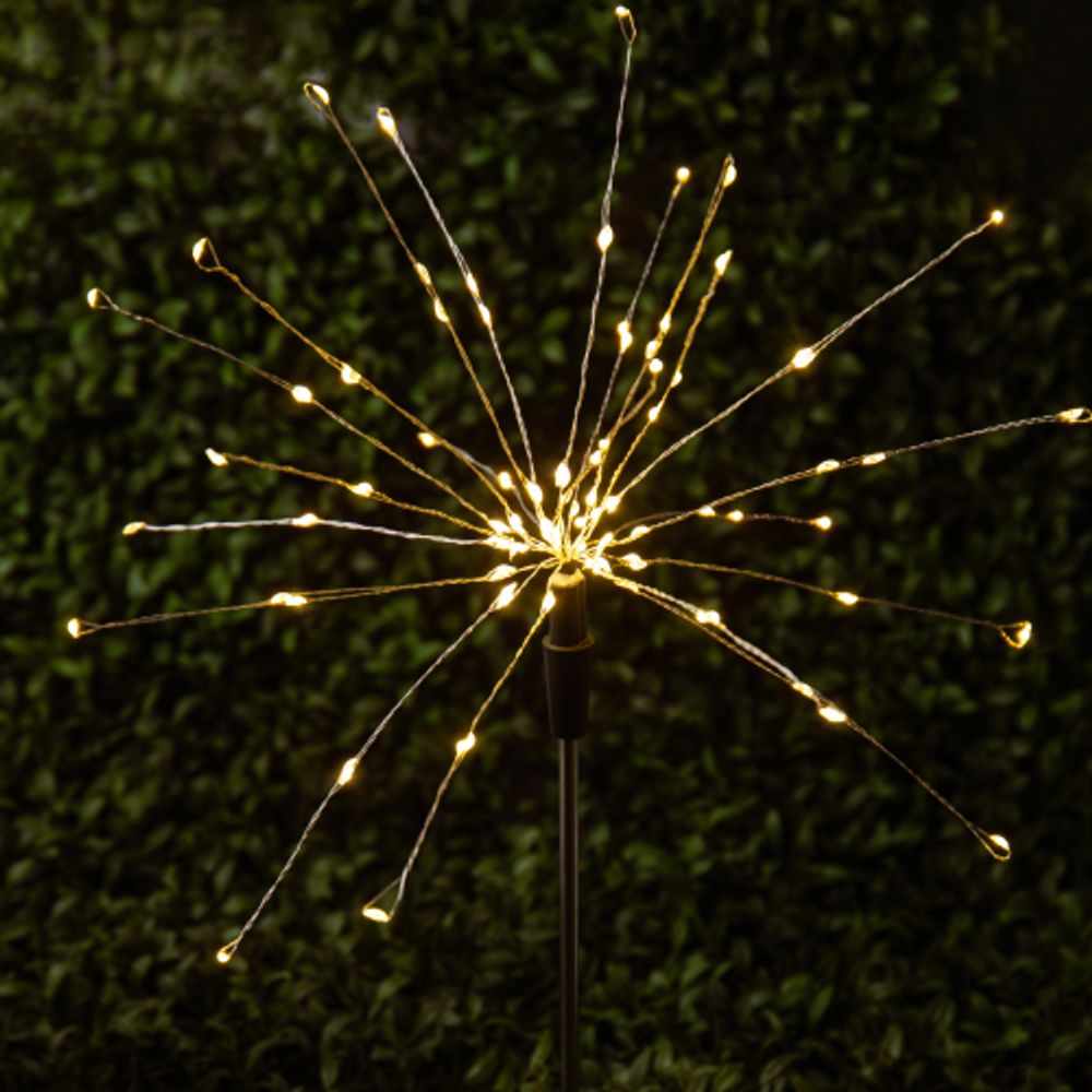 ERAUF024-01 ЭРА Садовый светильник Фейерверк на солнечной батарее | Садовые декоративные светильники