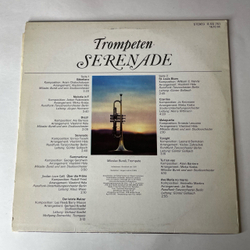 Винтажная виниловая пластинка LP Miloslav Bures Милослав Берс, Trompeten Serenade (ГДР 1980)