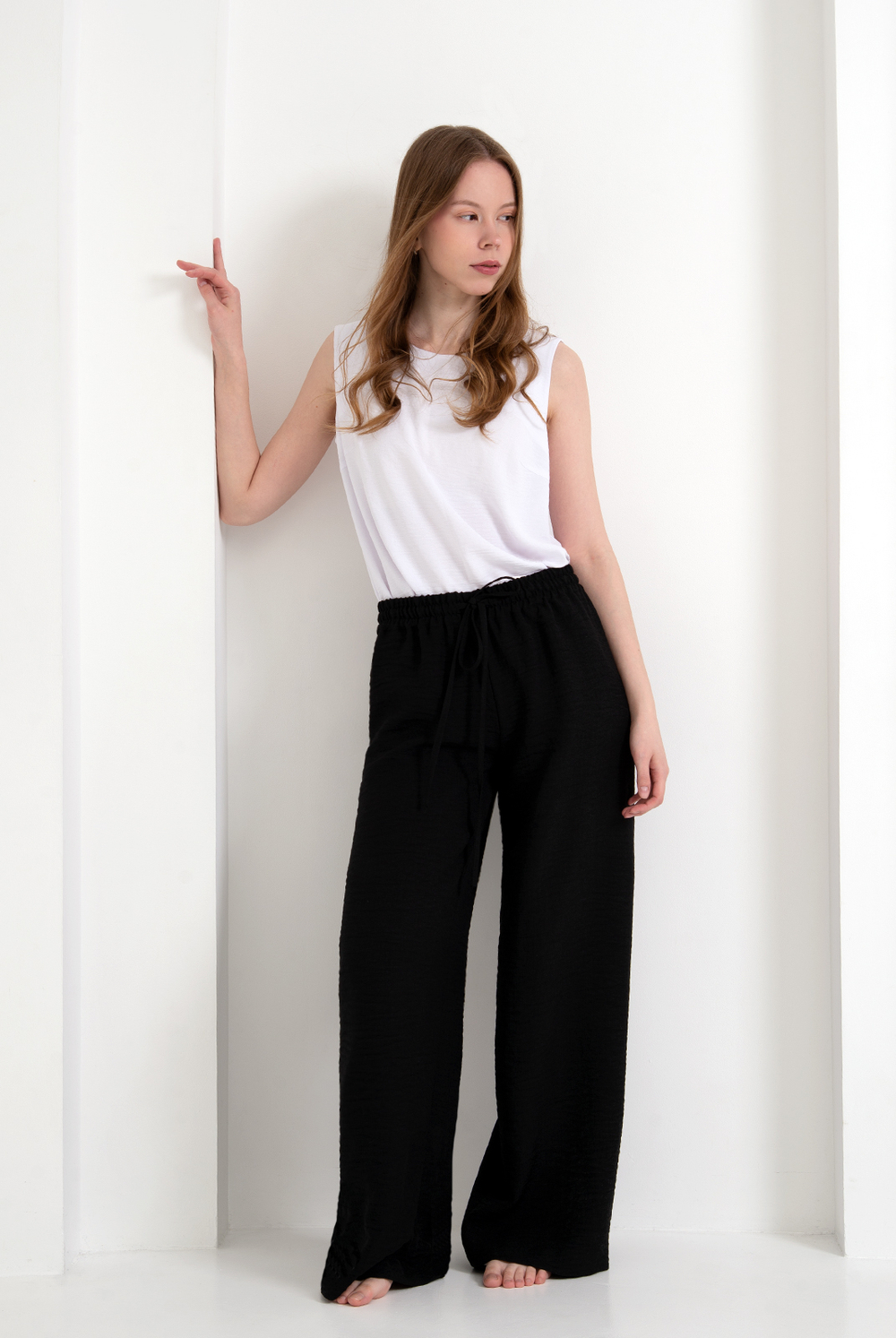 Брюки женские 4770Аа, черный #527Чер024770Аа