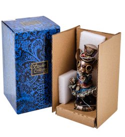 Veronese WS-1239/ 1 Статуэтка в стиле Стимпанк «Леди Мышь с зонтиком»