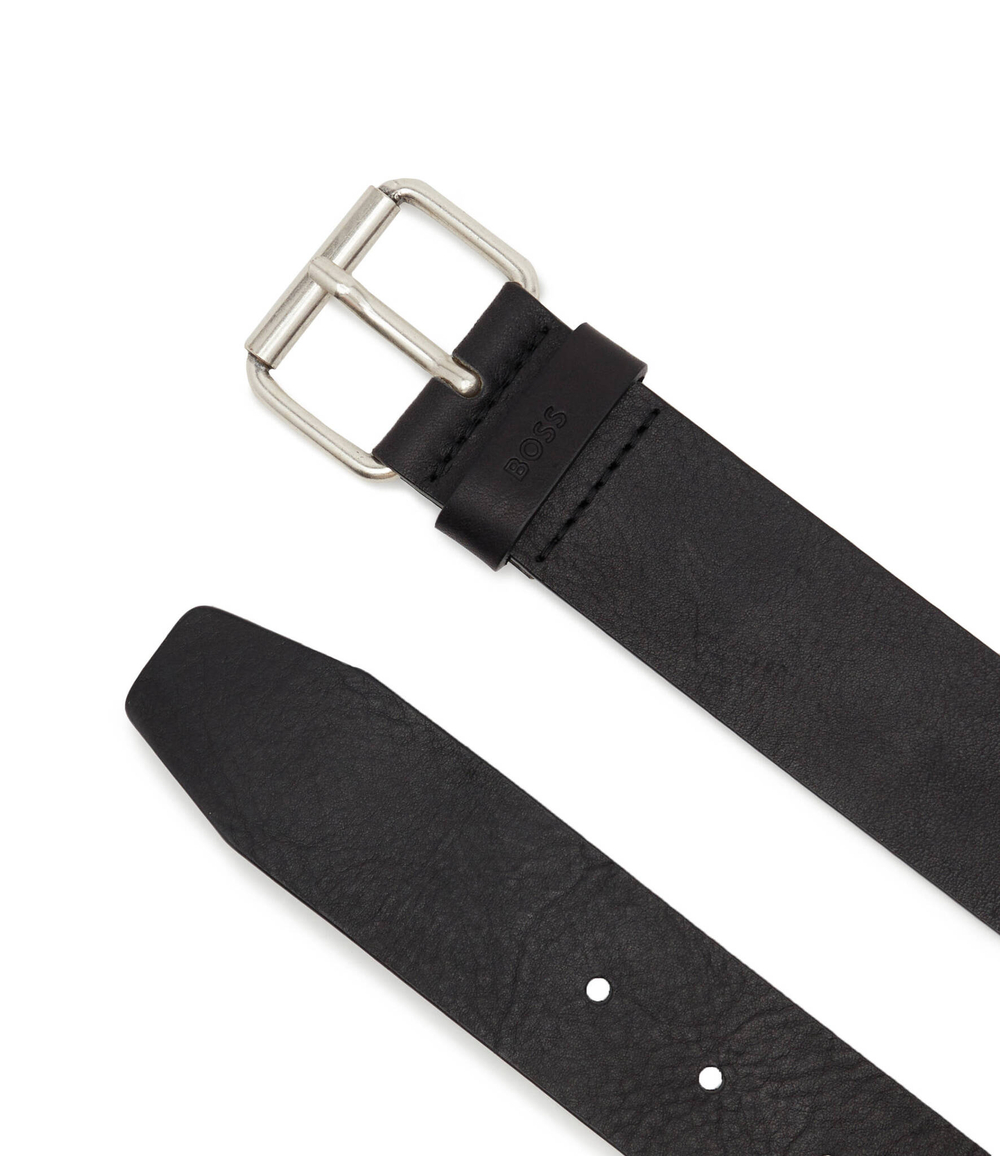 Кожаный ремень Serge-VA_Sz40 BOSS BLACK - черный(50475106)