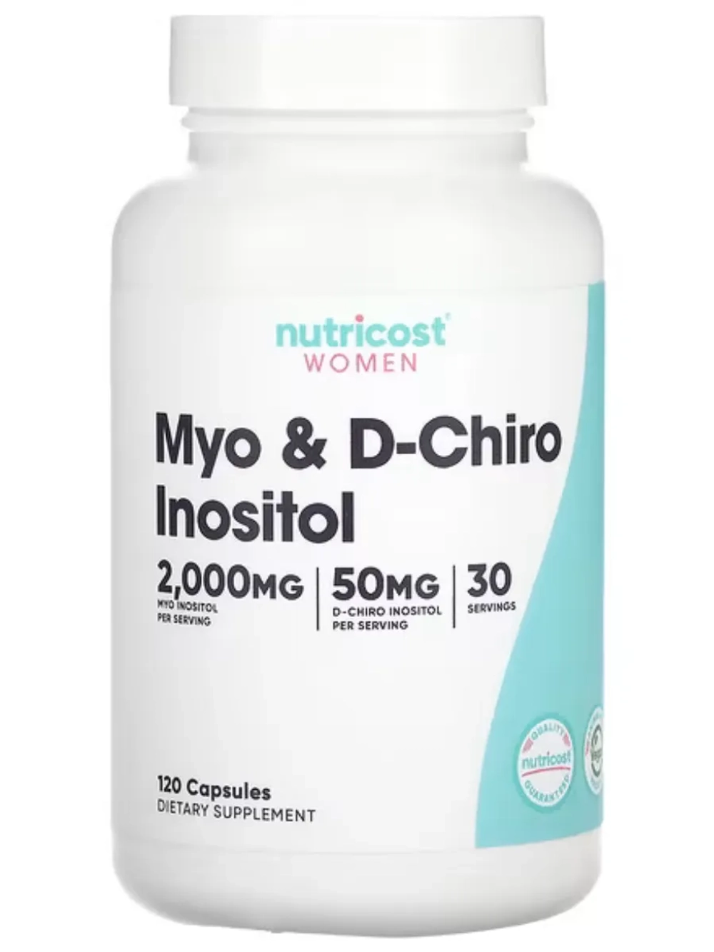 Мио и D-хиро инозитол 120 капсул