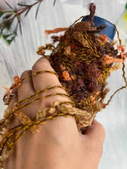 Пряжа Пальчики фантазийная декоративная 50g