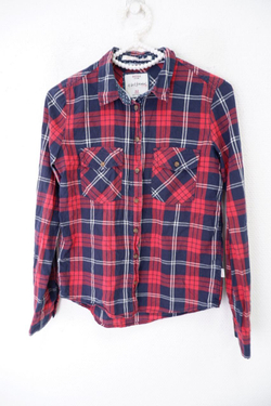 Рубашка Bershka в клетку на 9-10 лет