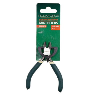 Бокорезы мини Cr-V 4.5''(110мм), в блистере RockForce##Rock FORCE RF-50814P8