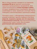 Лисички, грибы сушеные, 40 г