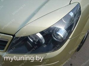 Реснички на фары для Opel Astra