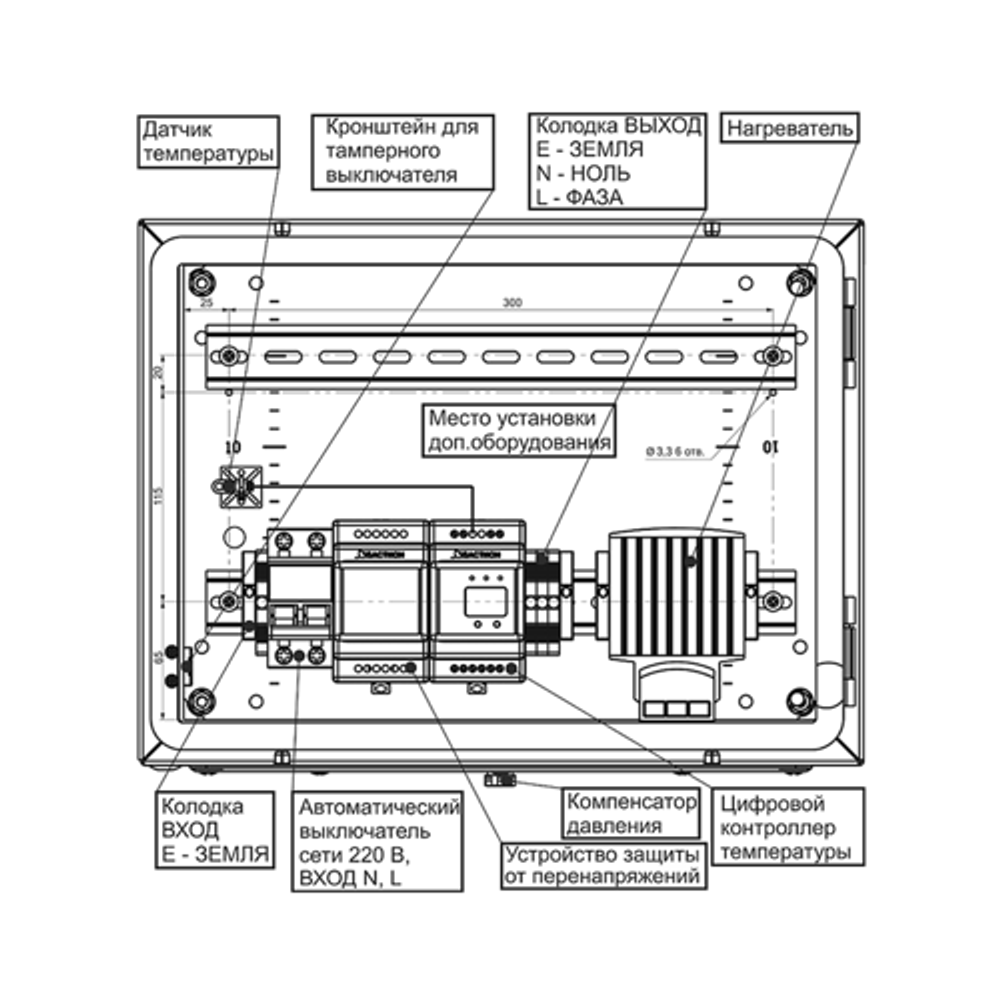 Термошкаф SKAT ШТ-3415А