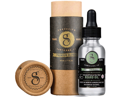 Suavecito Eucalyptus And Tea Tree Beard Oil - Масло для бороды с экстрактом эвкалипта и чайного дерева 30 мл