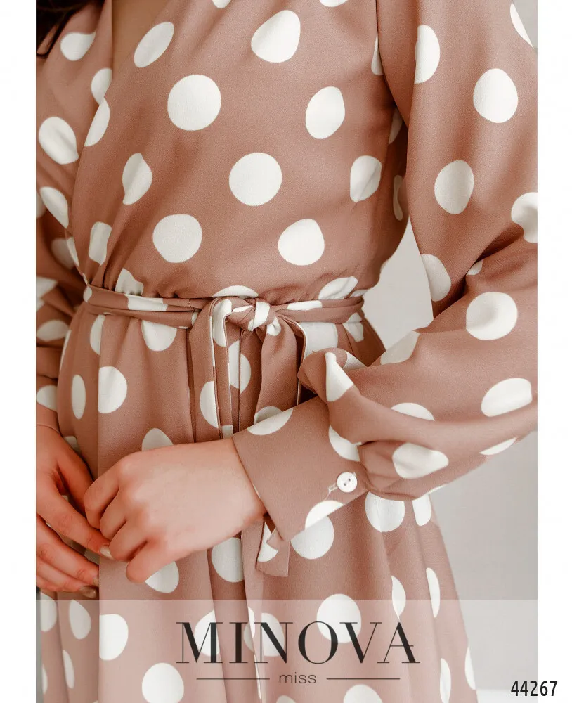 Платье 1078Н-пудровый Minova