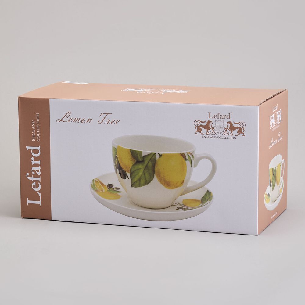 ЧАЙНЫЙ НАБОР LEFARD "ЛЕМОН ТРИ" НА 6 ПЕР. 12 ПР. 250 МЛ (КОР=4НАБ.)