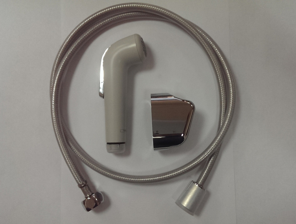 Гигиенический душ Hansgrohe 32127000, со шлангом 1,25 м и держателем, 1/2