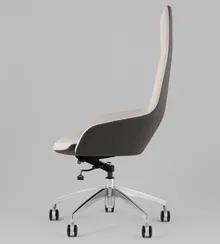 Кресло руководителя Soulo светло-серый, серый