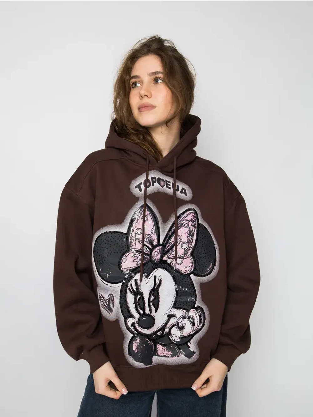 Толстовка утепленная с капюшоном