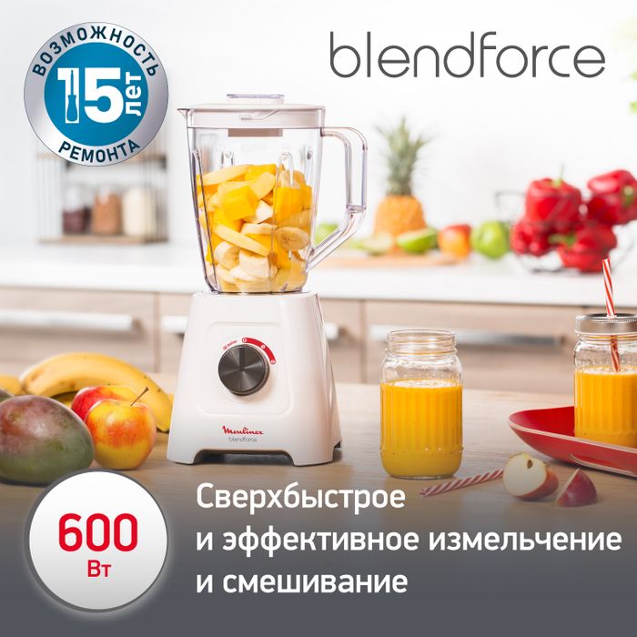 Стационарный блендер Moulinex BlendForce 2 LM420110