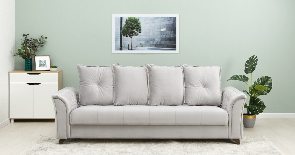 Диван кровать Ирис, Серый