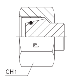 Заглушка VP DS20 (с гайкой и o-ring)