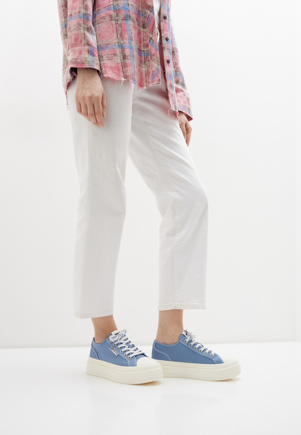 Кеды женские TOMMY JEANS TJW FOXING FLATFORM